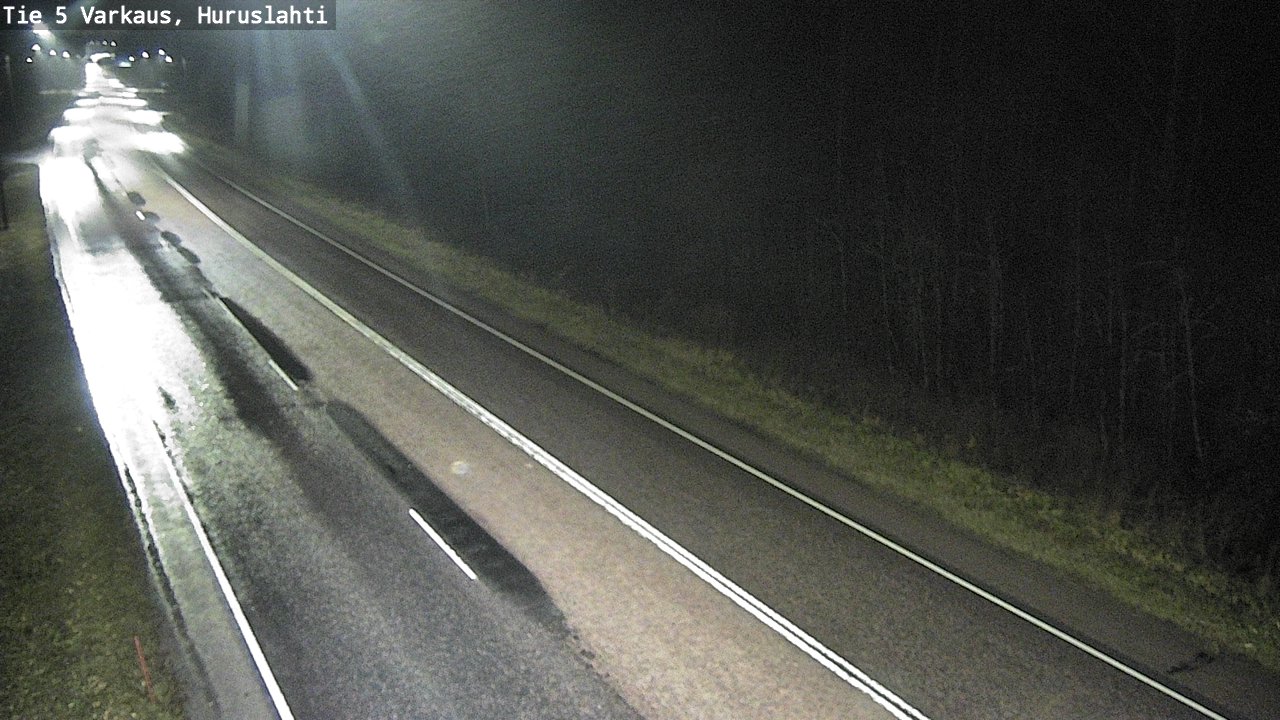 Weather Camera Image Road 5 Varkaus, Huruslahti, Varkaus, Pohjois-Savo