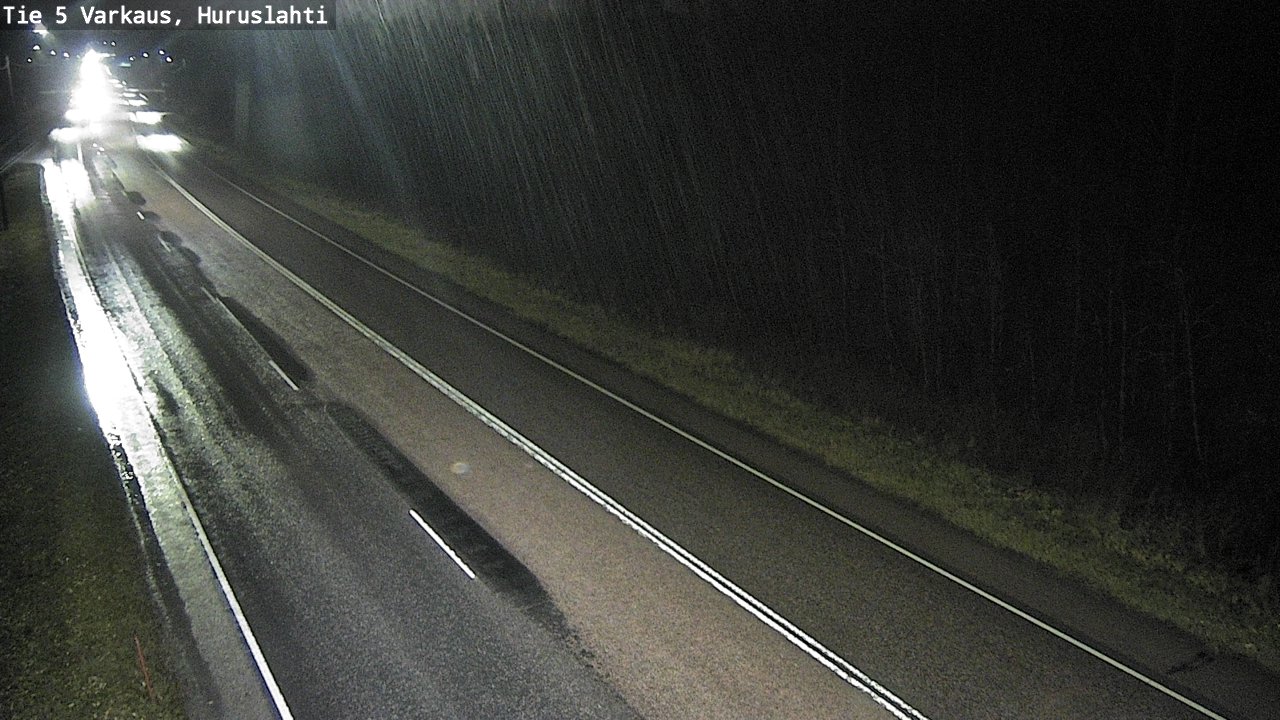 Weather Camera Image Väg 5 Varkaus, Huruslahti, Varkaus, Pohjois-Savo