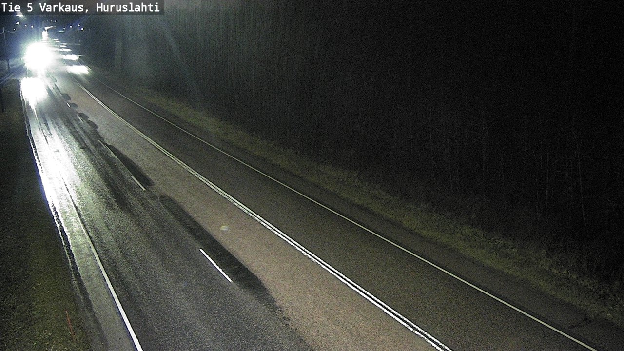 Weather Camera Image Väg 5 Varkaus, Huruslahti, Varkaus, Pohjois-Savo