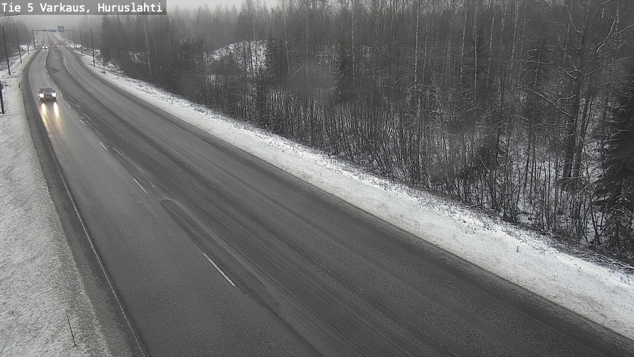 Weather Camera Image Road 5 Varkaus, Huruslahti, Varkaus, Pohjois-Savo