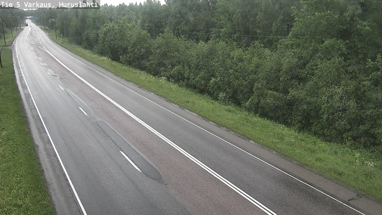 Weather Camera Image Väg 5 Varkaus, Huruslahti, Varkaus, Pohjois-Savo