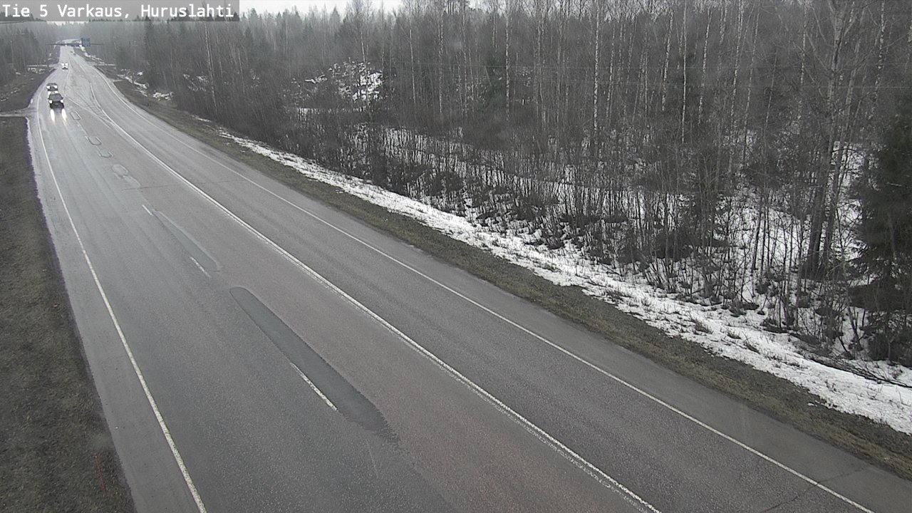 Weather Camera Image Road 5 Varkaus, Huruslahti, Varkaus, Pohjois-Savo