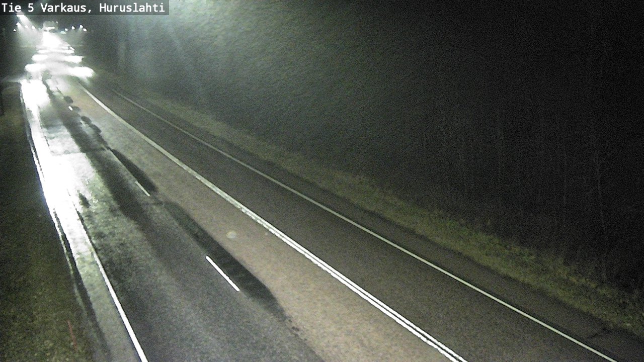 Weather Camera Image Road 5 Varkaus, Huruslahti, Varkaus, Pohjois-Savo