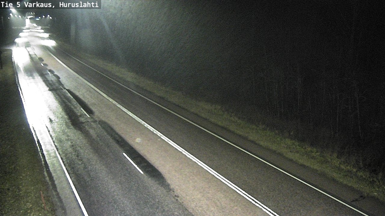 Weather Camera Image Road 5 Varkaus, Huruslahti, Varkaus, Pohjois-Savo