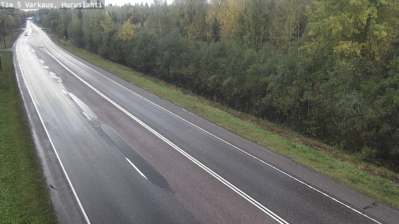Weather Camera Image Road 5 Varkaus, Huruslahti, Varkaus, Pohjois-Savo