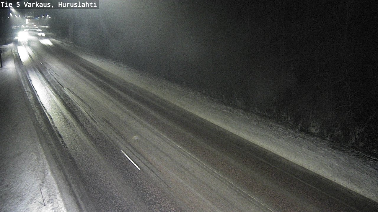 Weather Camera Image Road 5 Varkaus, Huruslahti, Varkaus, Pohjois-Savo