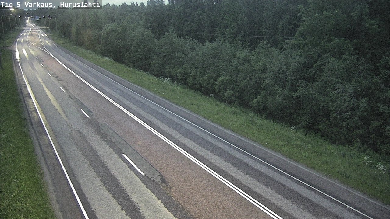 Weather Camera Image Road 5 Varkaus, Huruslahti, Varkaus, Pohjois-Savo