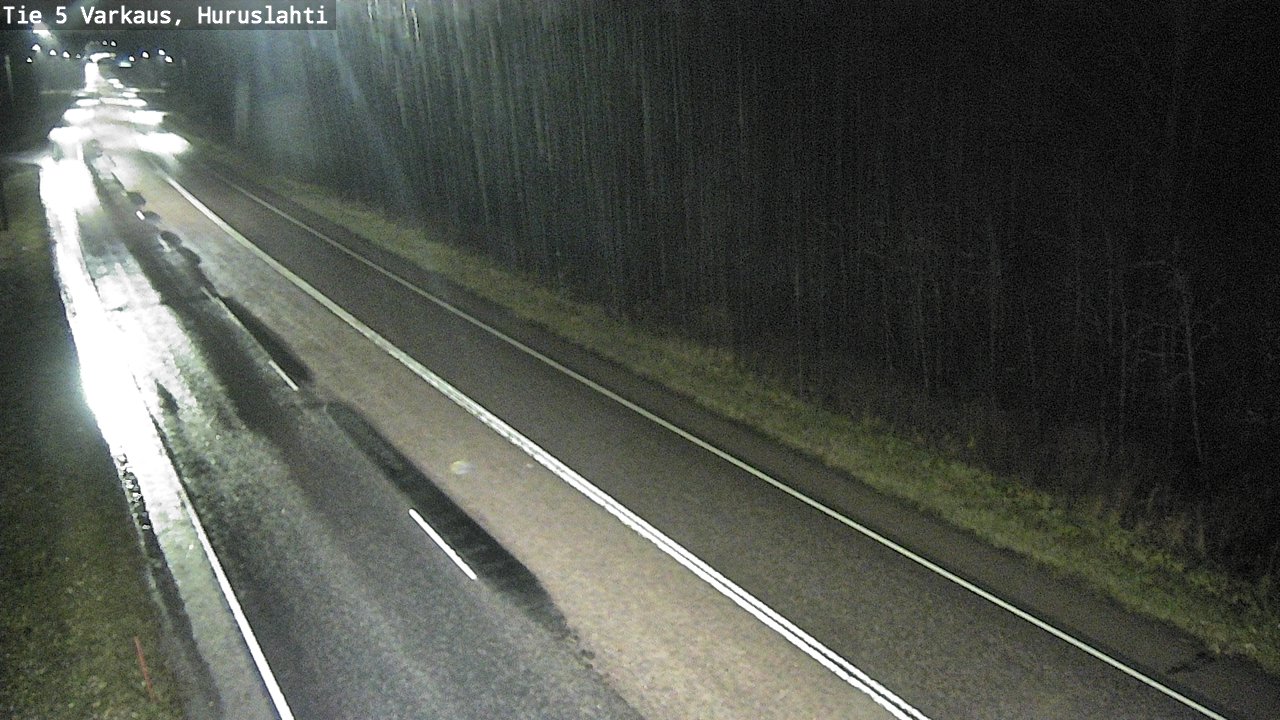 Weather Camera Image Väg 5 Varkaus, Huruslahti, Varkaus, Pohjois-Savo