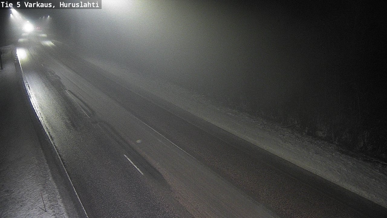 Weather Camera Image Road 5 Varkaus, Huruslahti, Varkaus, Pohjois-Savo