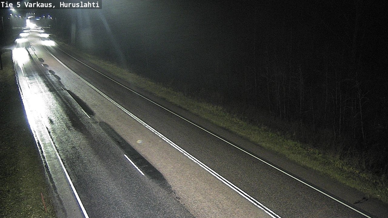 Weather Camera Image Road 5 Varkaus, Huruslahti, Varkaus, Pohjois-Savo