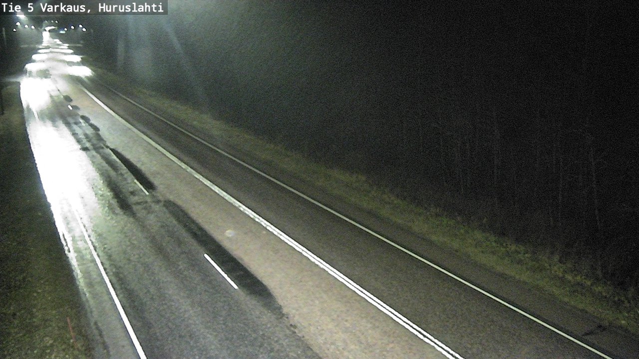 Weather Camera Image Väg 5 Varkaus, Huruslahti, Varkaus, Pohjois-Savo