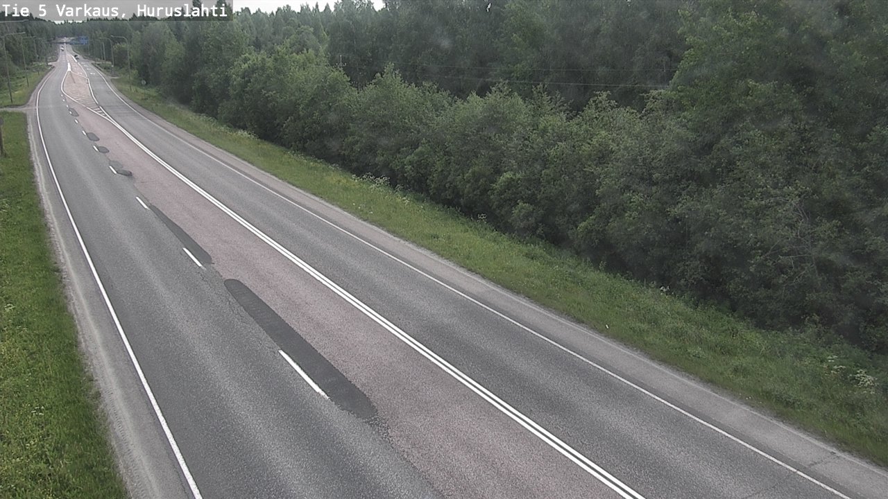 Weather Camera Image Road 5 Varkaus, Huruslahti, Varkaus, Pohjois-Savo