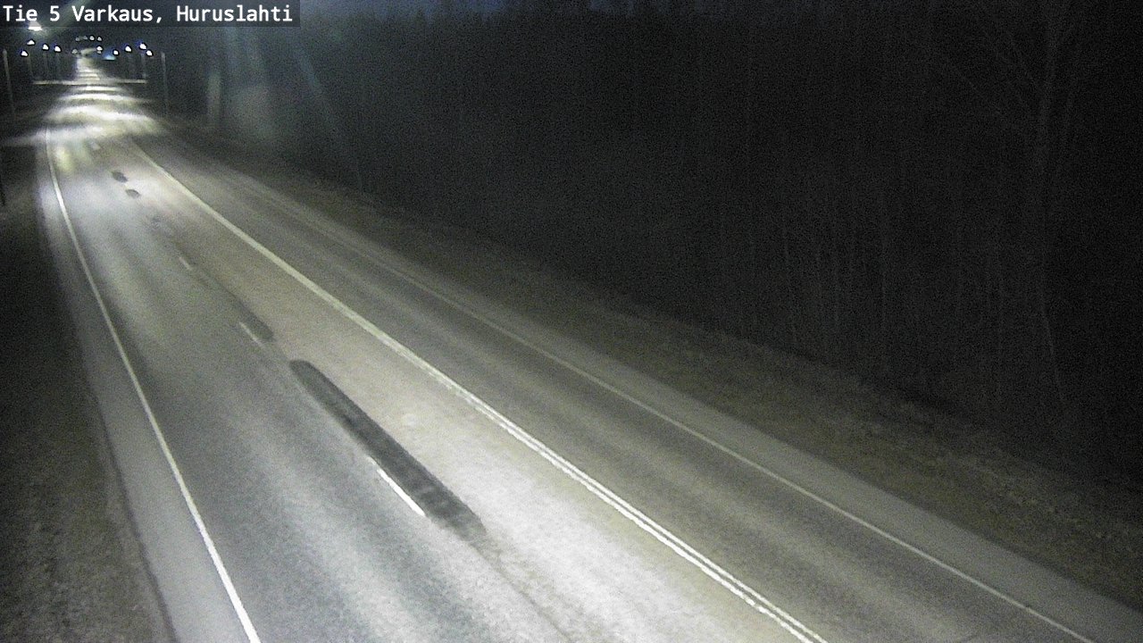 Weather Camera Image Väg 5 Varkaus, Huruslahti, Varkaus, Pohjois-Savo