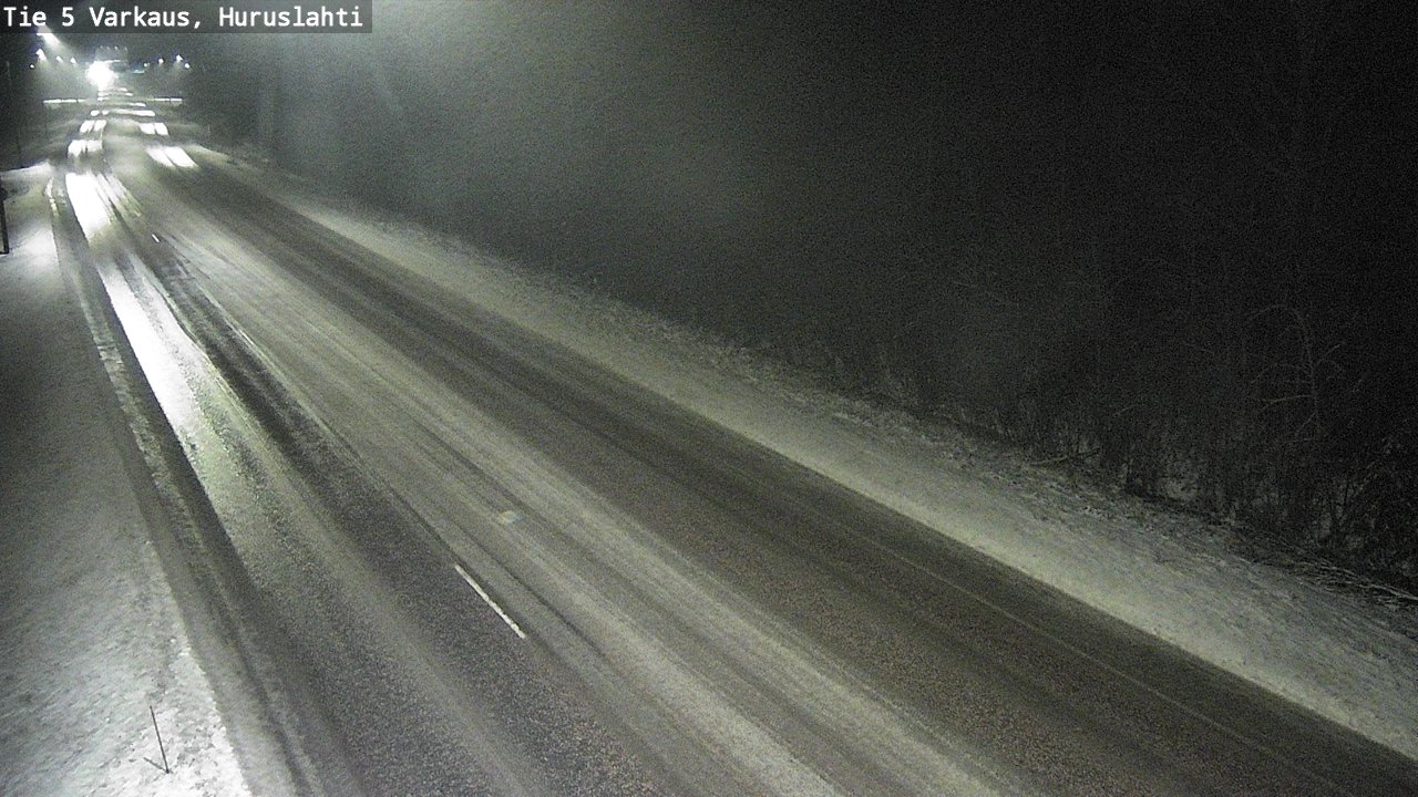Weather Camera Image Road 5 Varkaus, Huruslahti, Varkaus, Pohjois-Savo