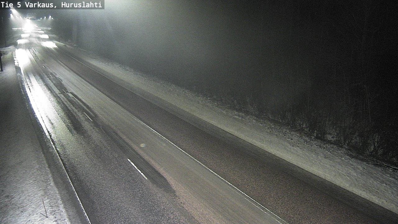 Weather Camera Image Road 5 Varkaus, Huruslahti, Varkaus, Pohjois-Savo