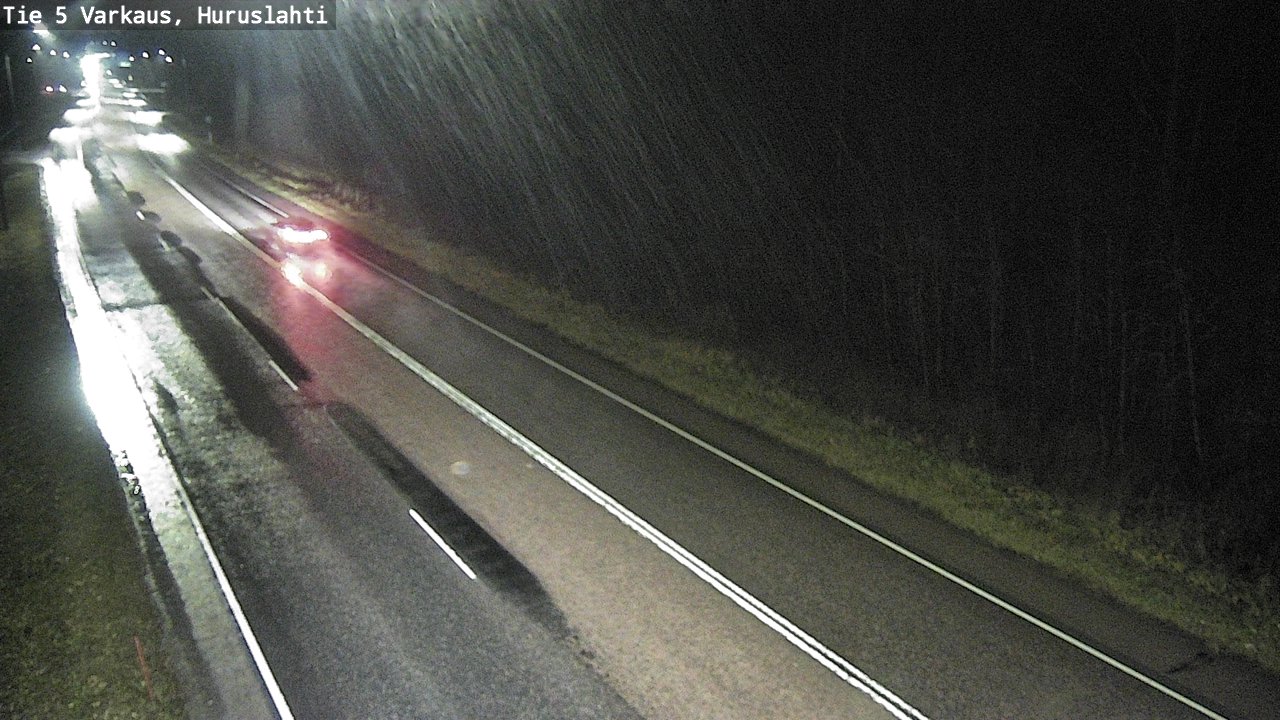 Weather Camera Image Väg 5 Varkaus, Huruslahti, Varkaus, Pohjois-Savo