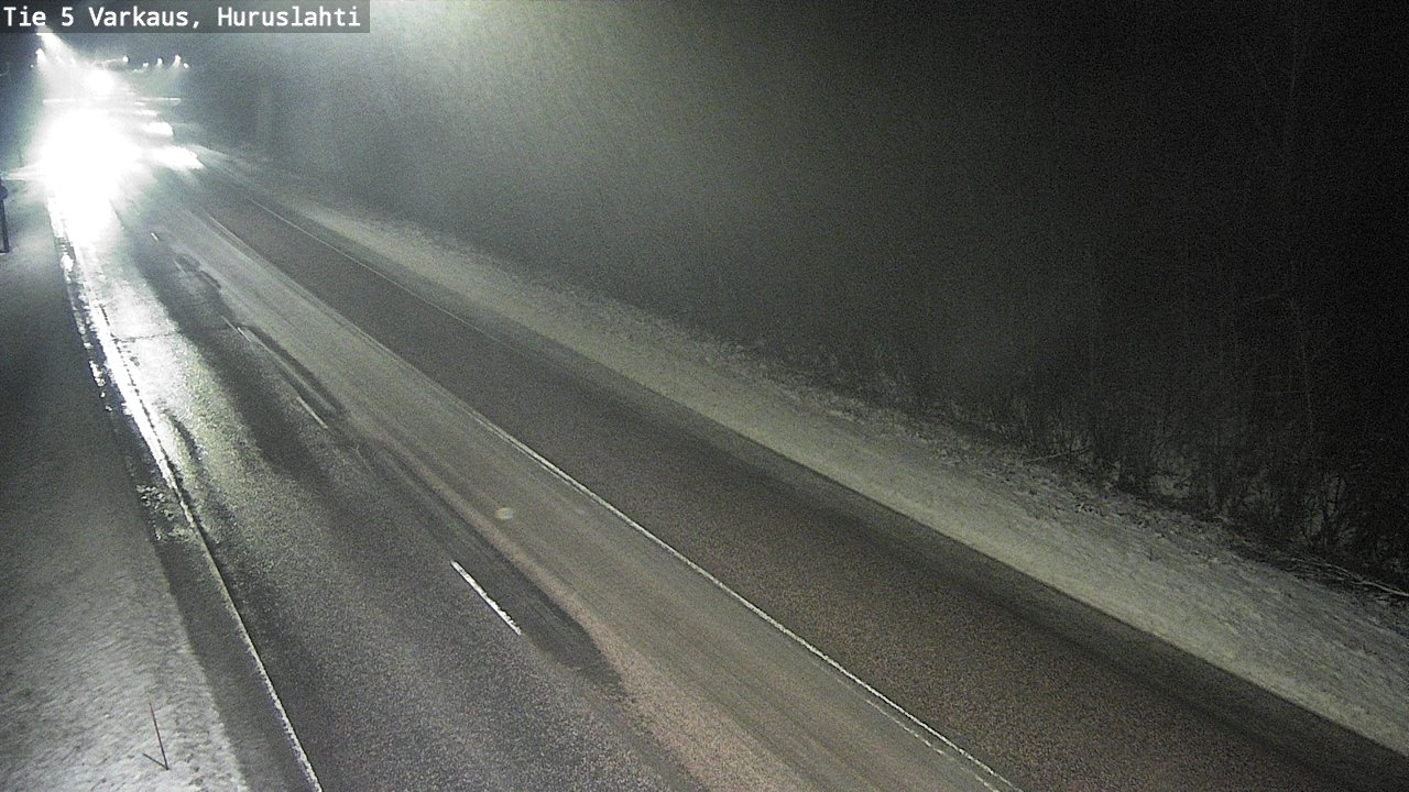 Weather Camera Image Road 5 Varkaus, Huruslahti, Varkaus, Pohjois-Savo