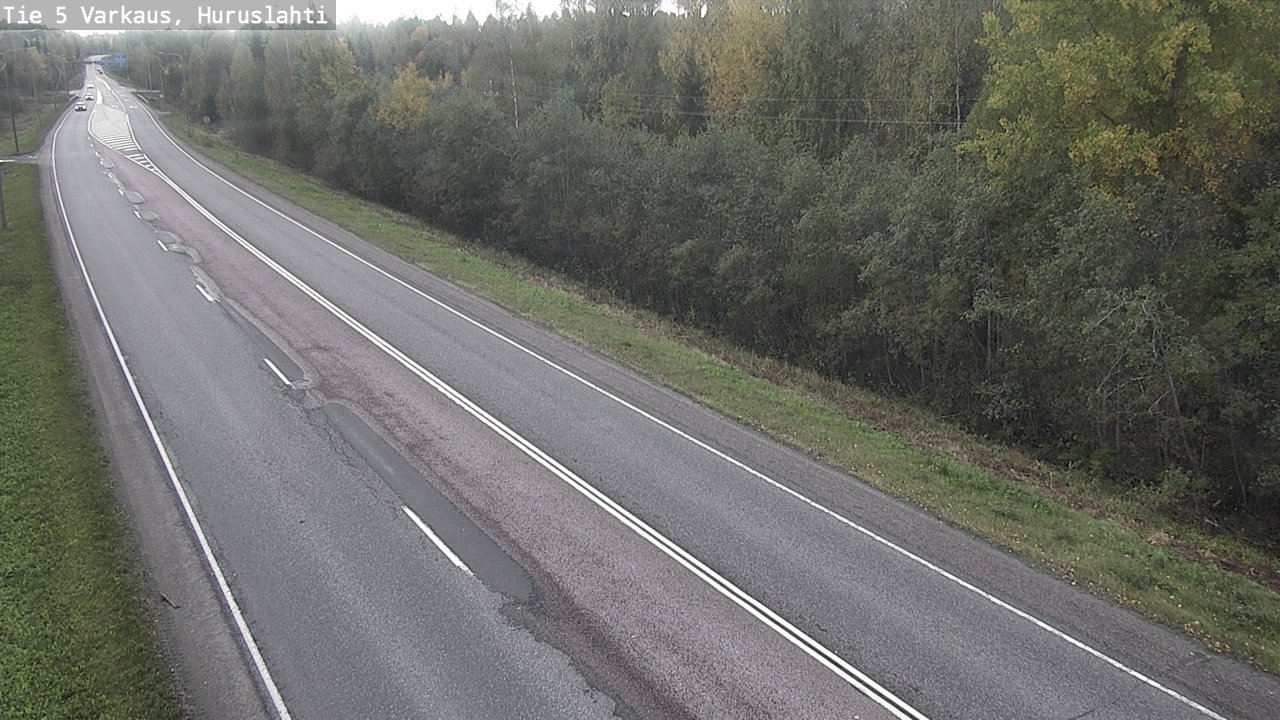 Weather Camera Image Väg 5 Varkaus, Huruslahti, Varkaus, Pohjois-Savo