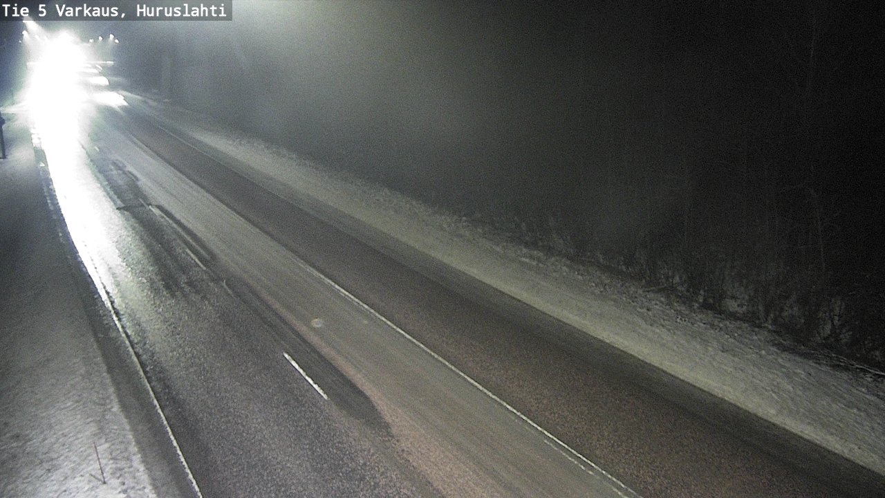 Weather Camera Image Road 5 Varkaus, Huruslahti, Varkaus, Pohjois-Savo