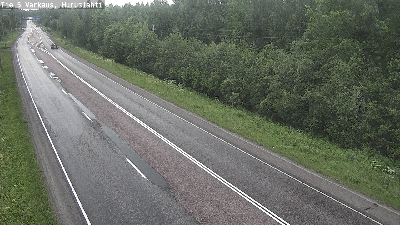 Weather Camera Image Road 5 Varkaus, Huruslahti, Varkaus, Pohjois-Savo