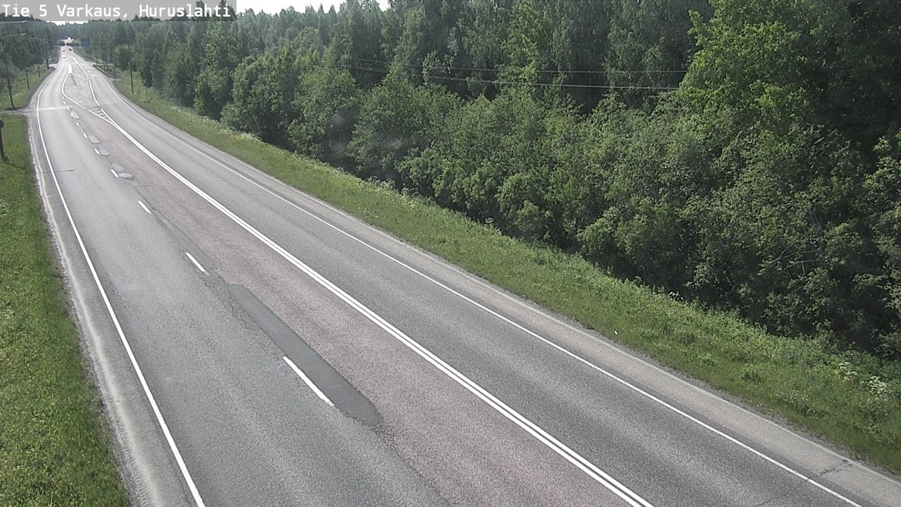Weather Camera Image Road 5 Varkaus, Huruslahti, Varkaus, Pohjois-Savo
