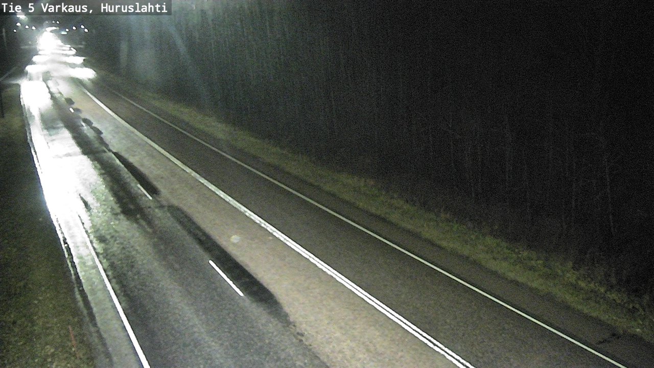 Weather Camera Image Väg 5 Varkaus, Huruslahti, Varkaus, Pohjois-Savo