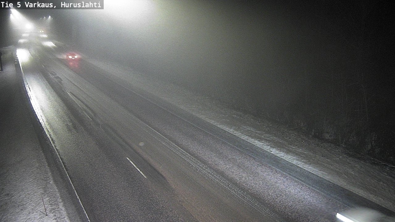 Weather Camera Image Road 5 Varkaus, Huruslahti, Varkaus, Pohjois-Savo