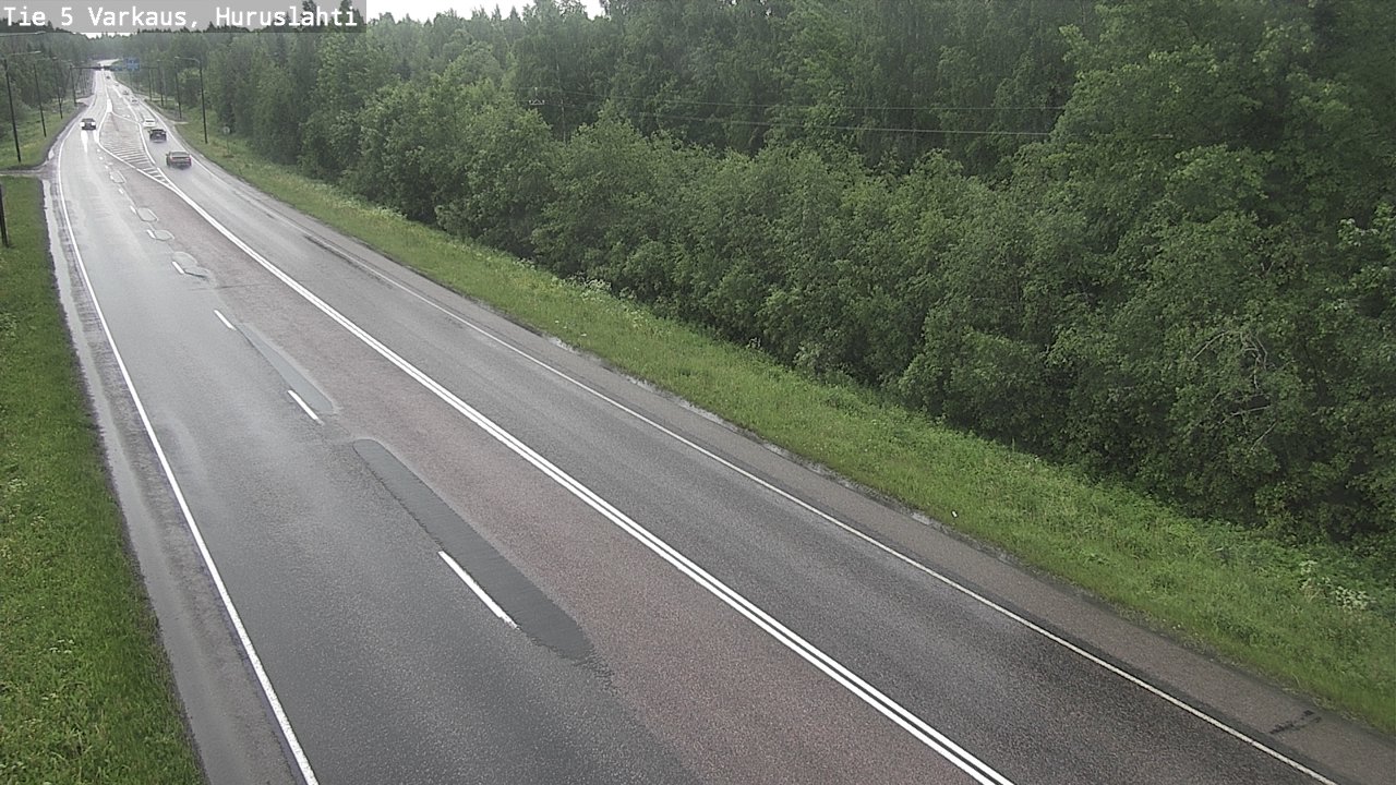 Weather Camera Image Road 5 Varkaus, Huruslahti, Varkaus, Pohjois-Savo