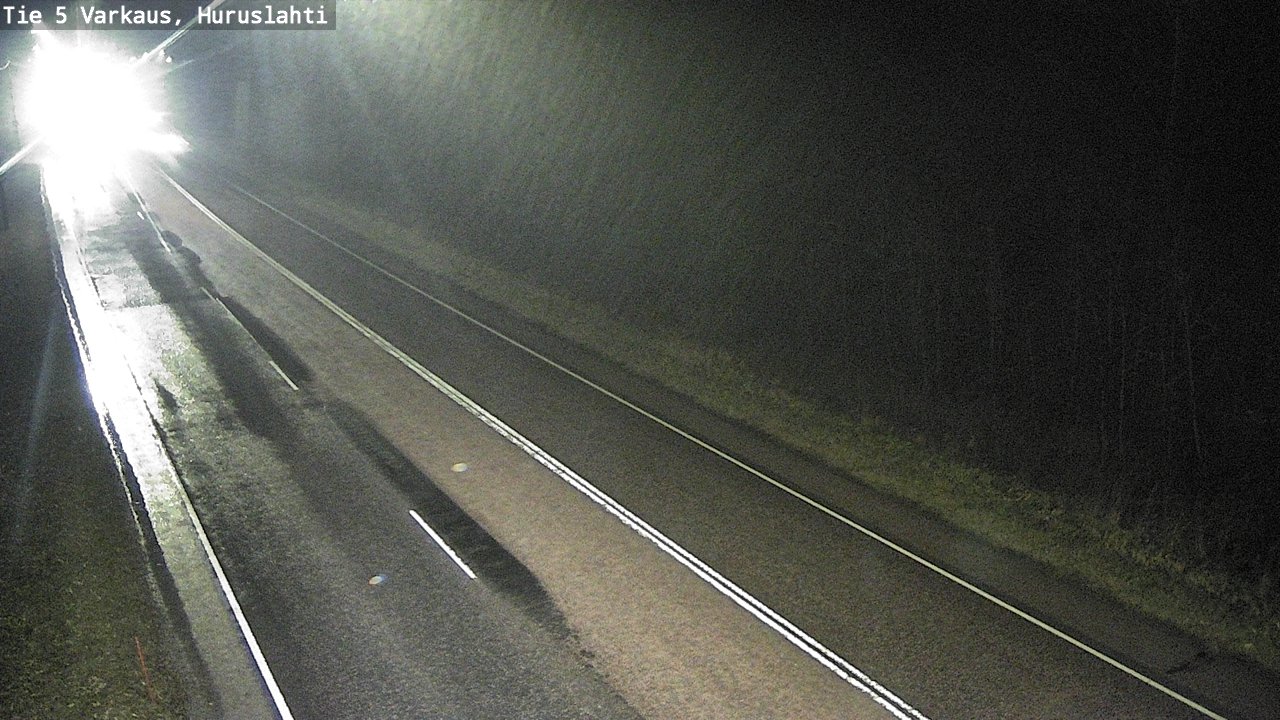 Weather Camera Image Road 5 Varkaus, Huruslahti, Varkaus, Pohjois-Savo