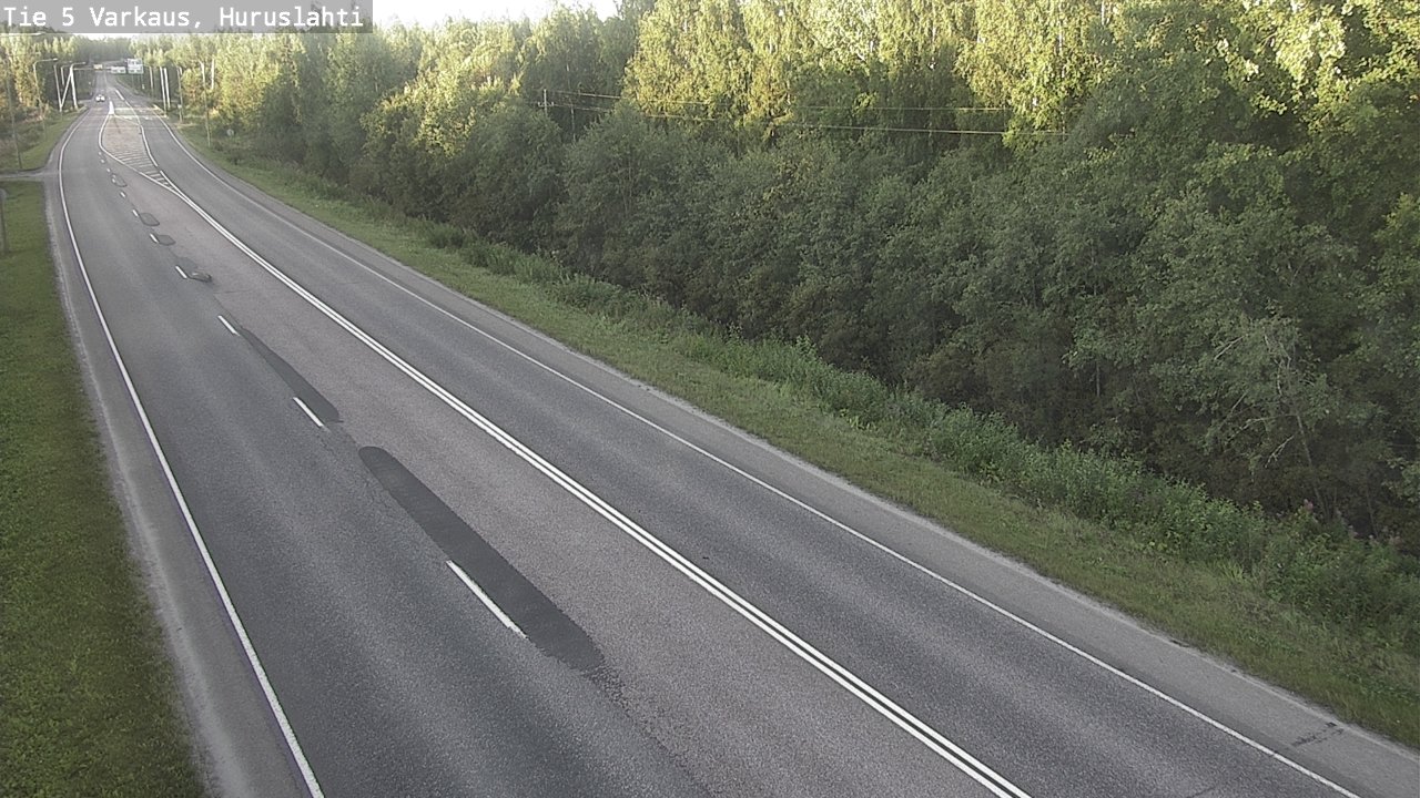 Kelikamerat Kuva Tie 5 Varkaus, Huruslahti, Varkaus, Pohjois-Savo