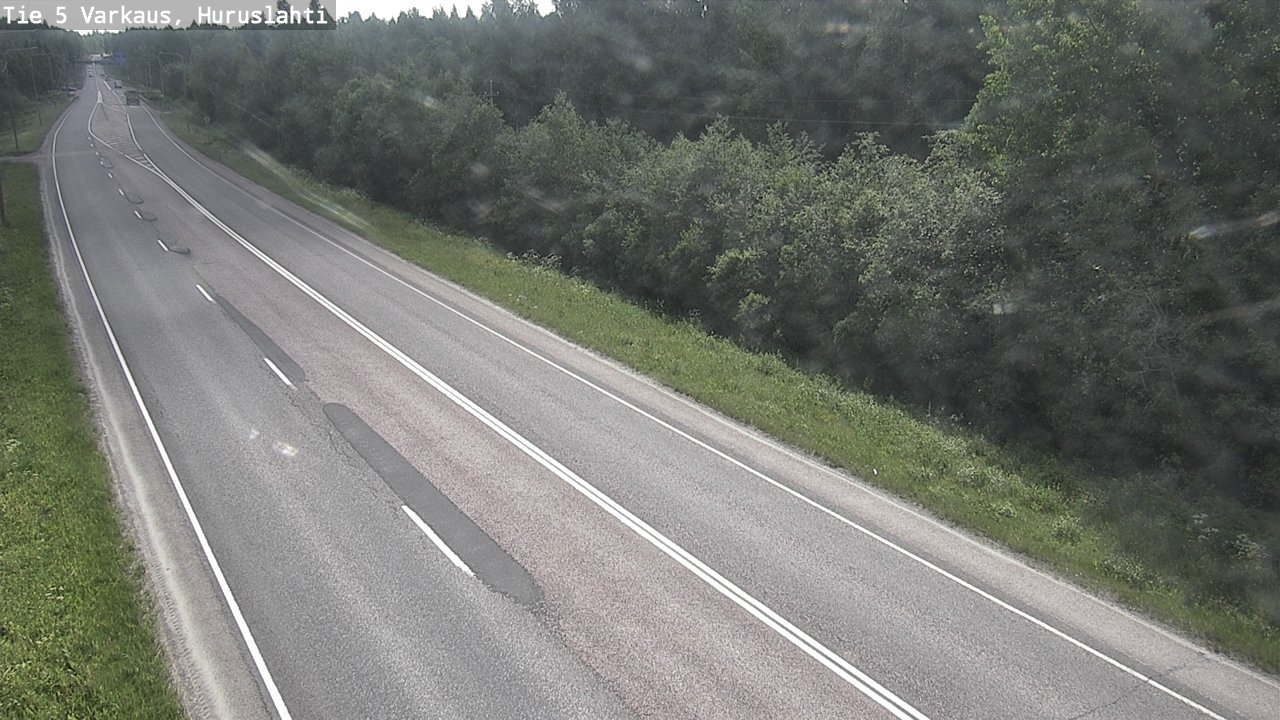 Weather Camera Image Road 5 Varkaus, Huruslahti, Varkaus, Pohjois-Savo