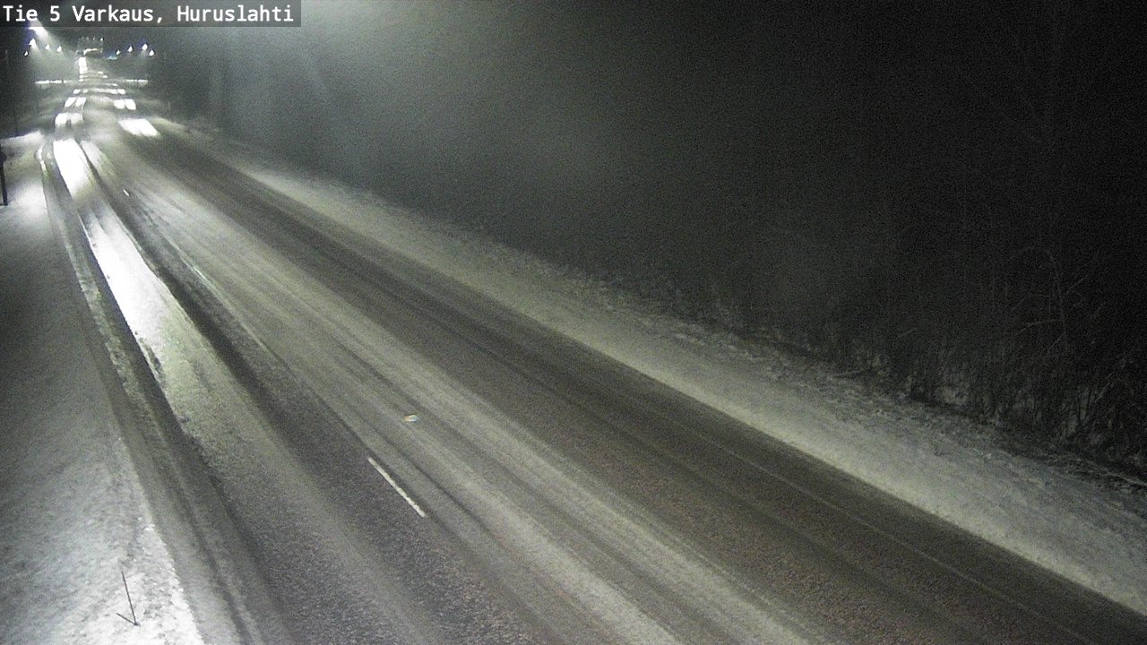Weather Camera Image Road 5 Varkaus, Huruslahti, Varkaus, Pohjois-Savo