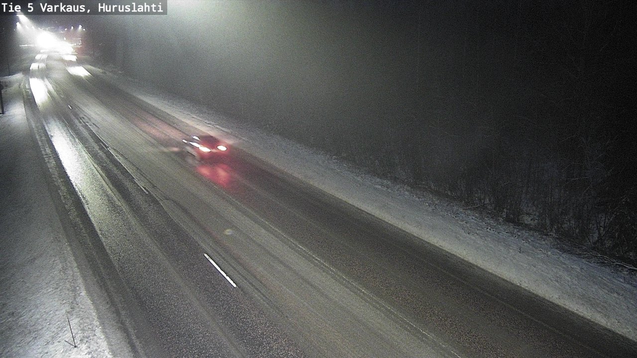 Weather Camera Image Road 5 Varkaus, Huruslahti, Varkaus, Pohjois-Savo