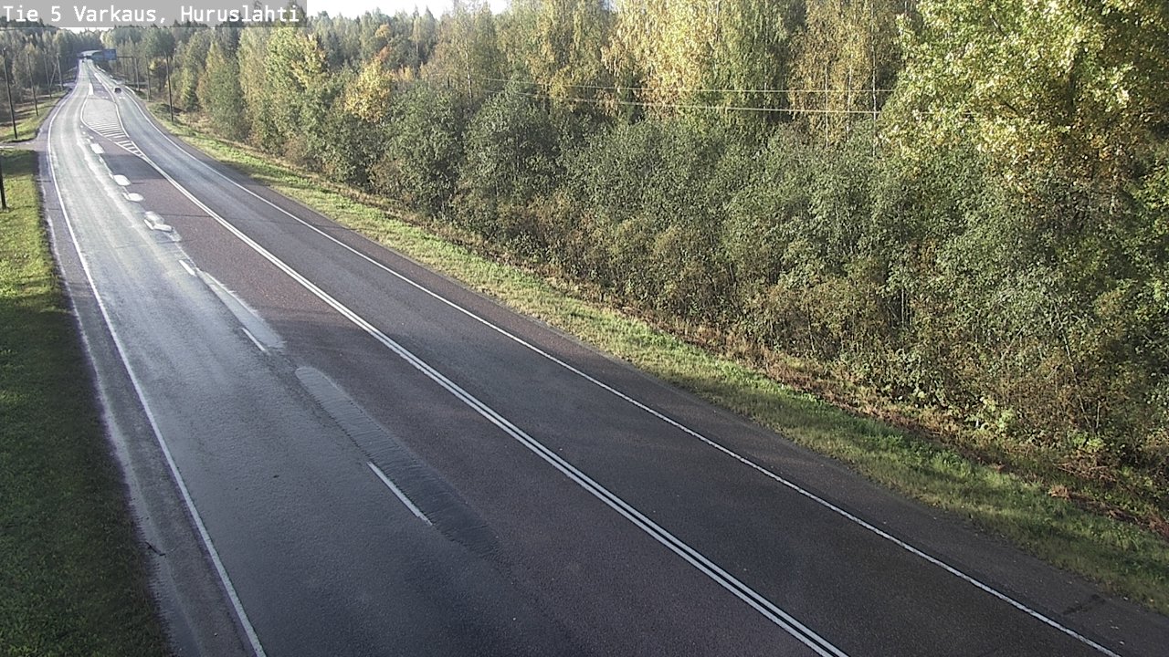 Weather Camera Image Road 5 Varkaus, Huruslahti, Varkaus, Pohjois-Savo