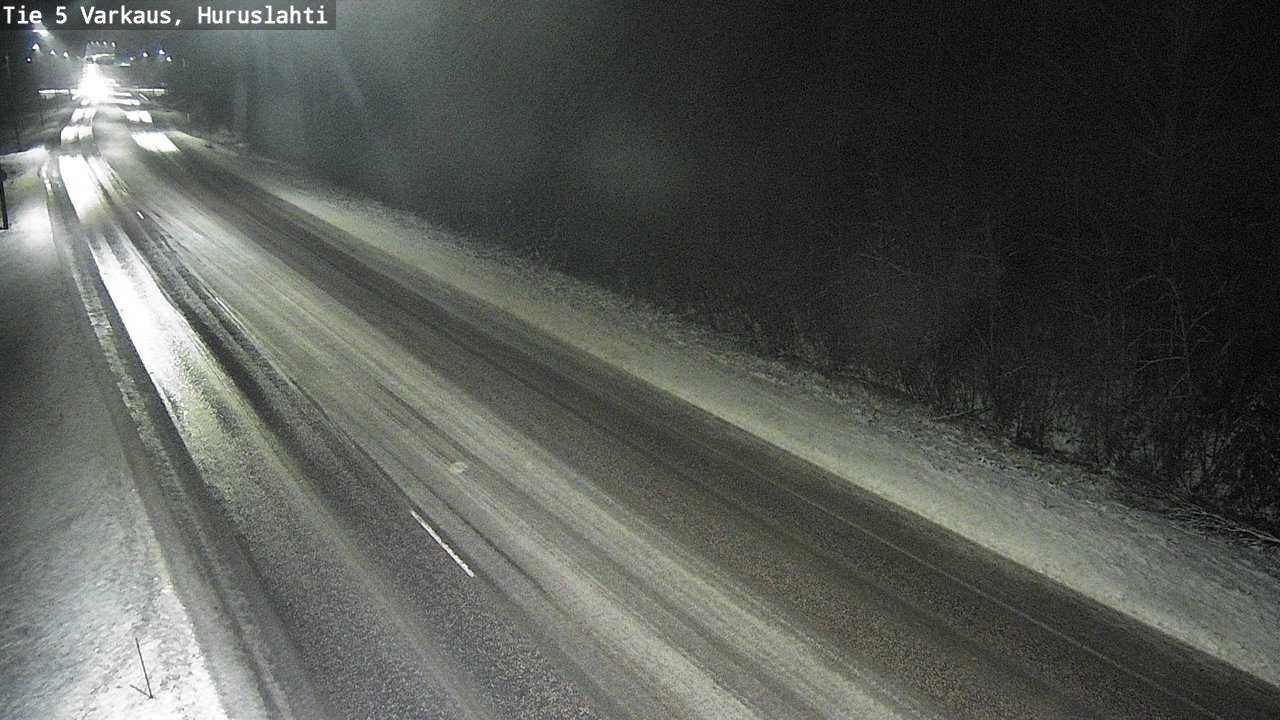 Weather Camera Image Road 5 Varkaus, Huruslahti, Varkaus, Pohjois-Savo