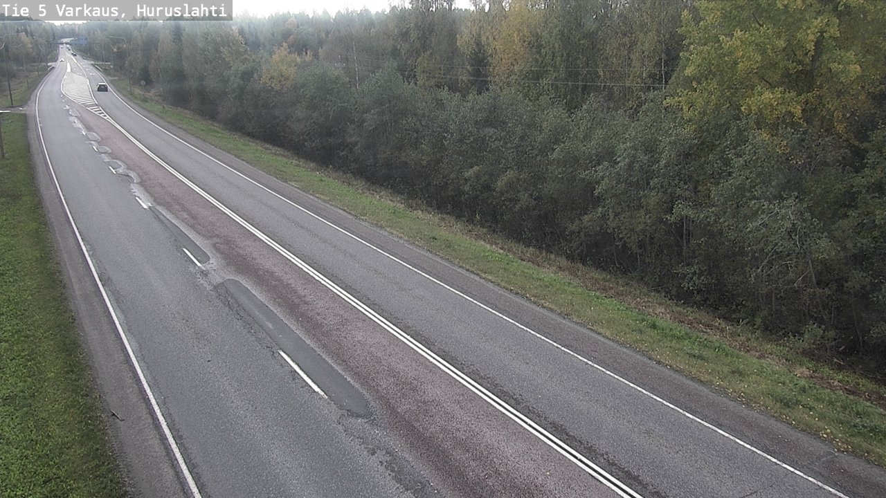 Weather Camera Image Väg 5 Varkaus, Huruslahti, Varkaus, Pohjois-Savo