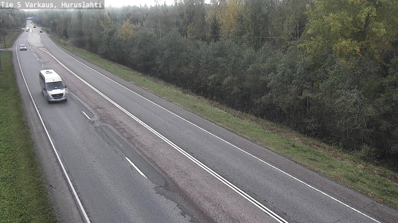 Weather Camera Image Väg 5 Varkaus, Huruslahti, Varkaus, Pohjois-Savo