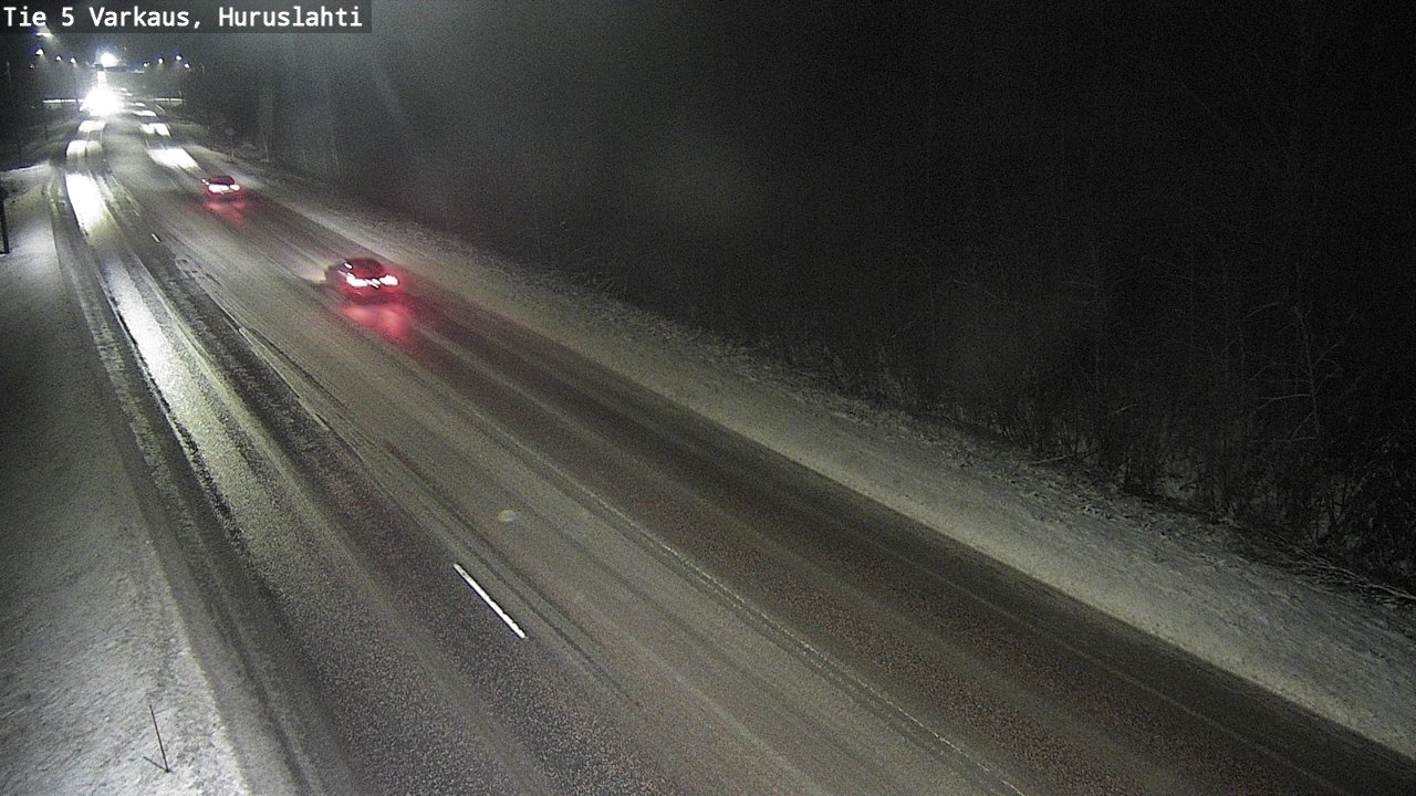 Weather Camera Image Road 5 Varkaus, Huruslahti, Varkaus, Pohjois-Savo