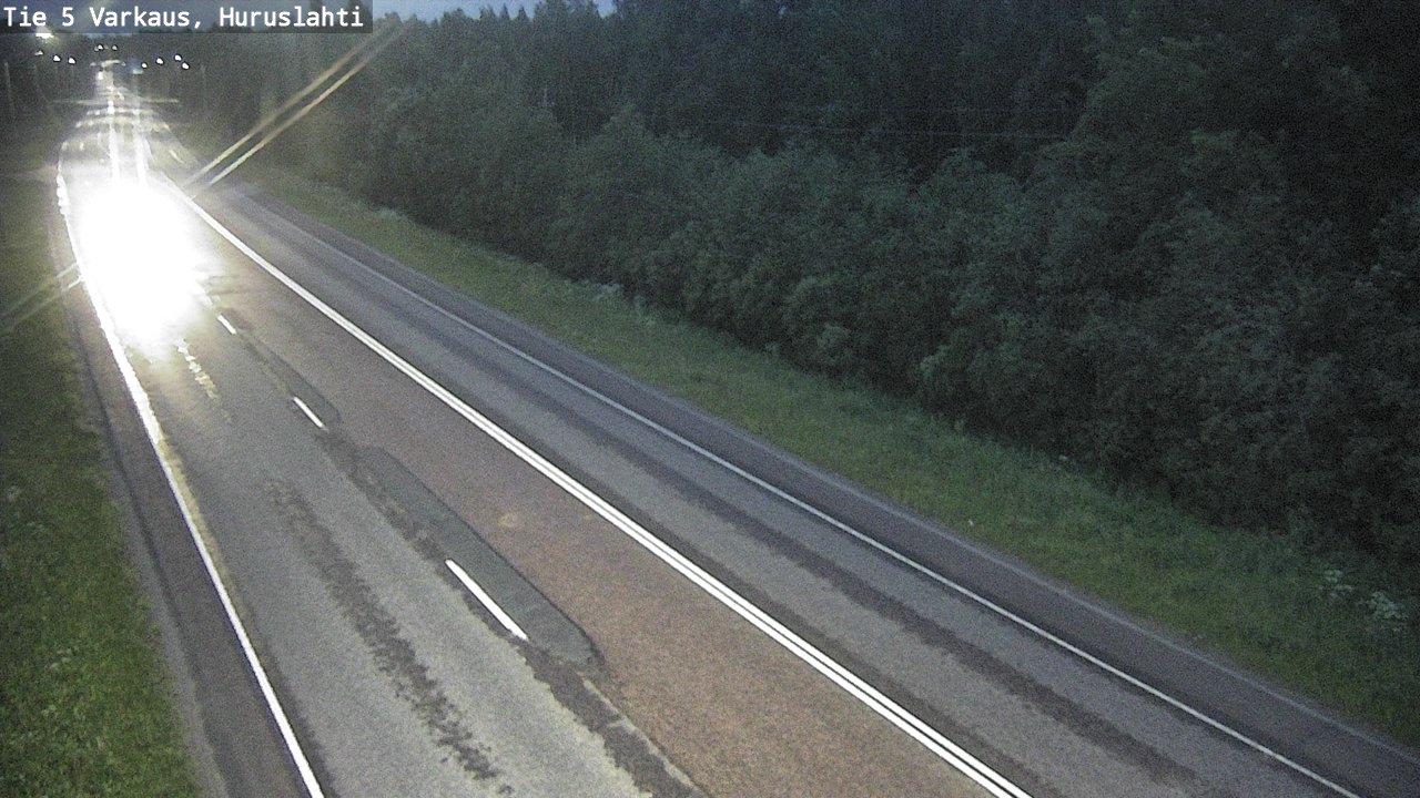 Weather Camera Image Road 5 Varkaus, Huruslahti, Varkaus, Pohjois-Savo