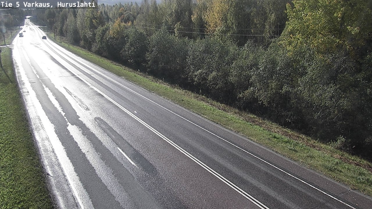 Weather Camera Image Road 5 Varkaus, Huruslahti, Varkaus, Pohjois-Savo
