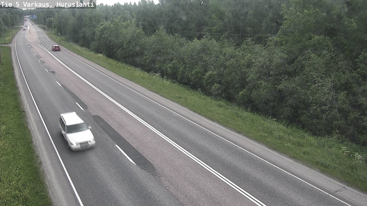 Weather Camera Image Road 5 Varkaus, Huruslahti, Varkaus, Pohjois-Savo