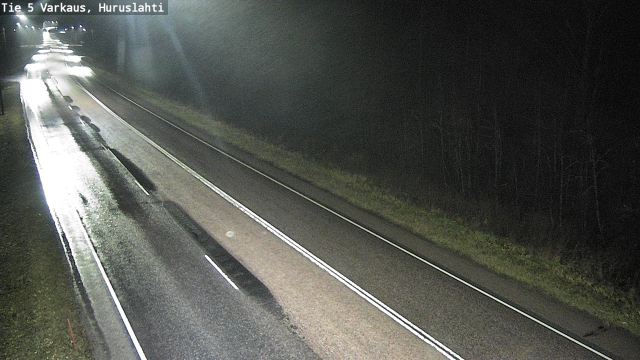 Weather Camera Image Road 5 Varkaus, Huruslahti, Varkaus, Pohjois-Savo