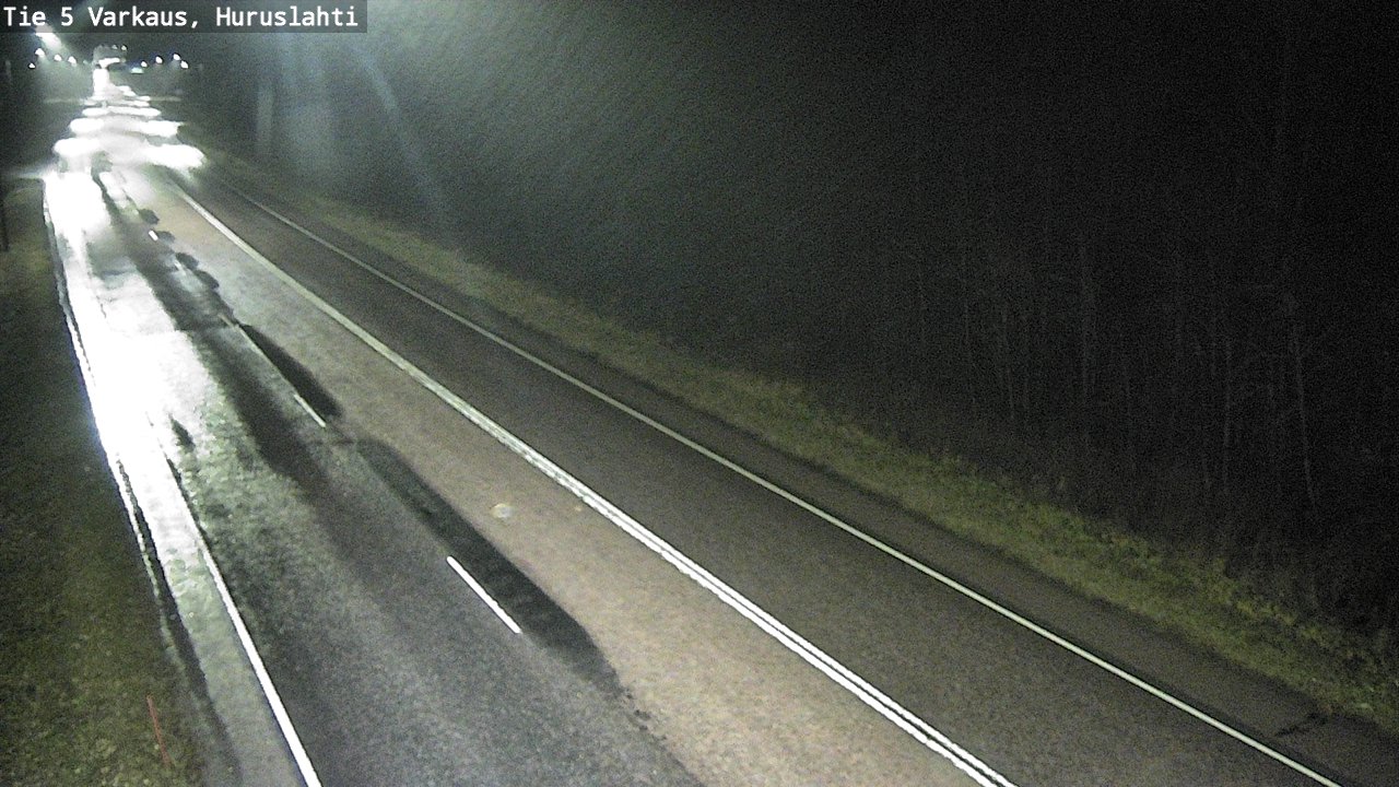 Weather Camera Image Road 5 Varkaus, Huruslahti, Varkaus, Pohjois-Savo