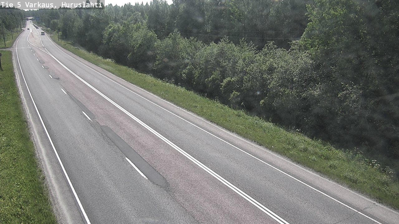 Weather Camera Image Road 5 Varkaus, Huruslahti, Varkaus, Pohjois-Savo