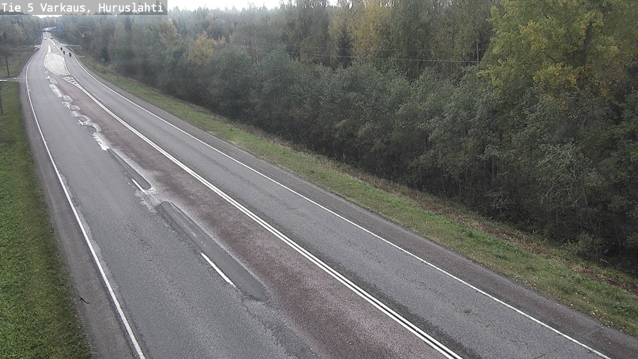 Weather Camera Image Väg 5 Varkaus, Huruslahti, Varkaus, Pohjois-Savo