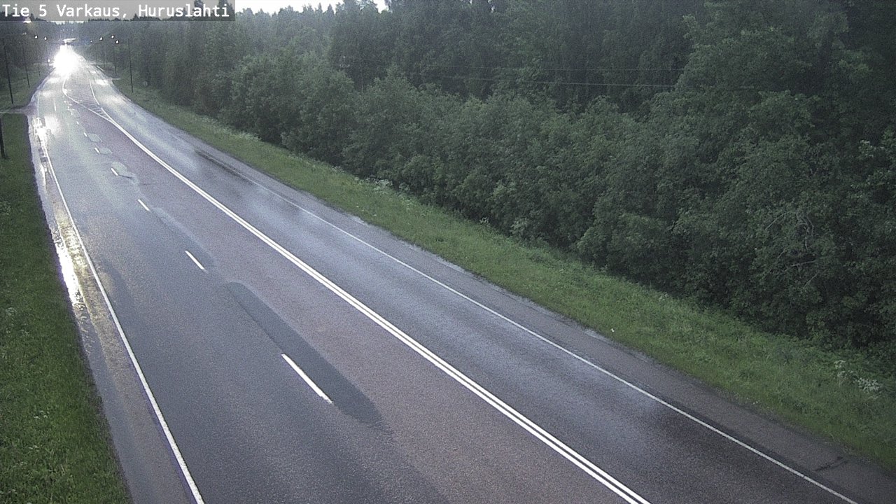 Weather Camera Image Road 5 Varkaus, Huruslahti, Varkaus, Pohjois-Savo