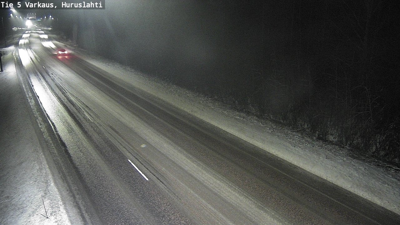 Weather Camera Image Road 5 Varkaus, Huruslahti, Varkaus, Pohjois-Savo