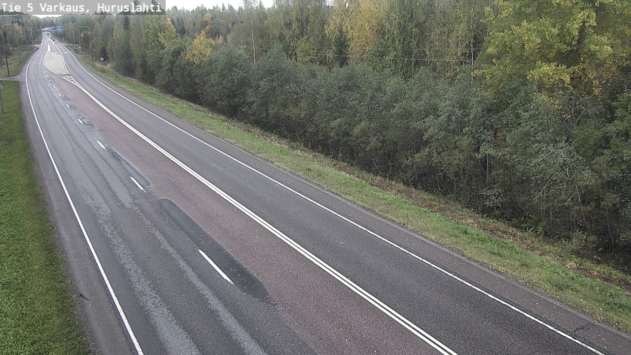 Weather Camera Image Road 5 Varkaus, Huruslahti, Varkaus, Pohjois-Savo