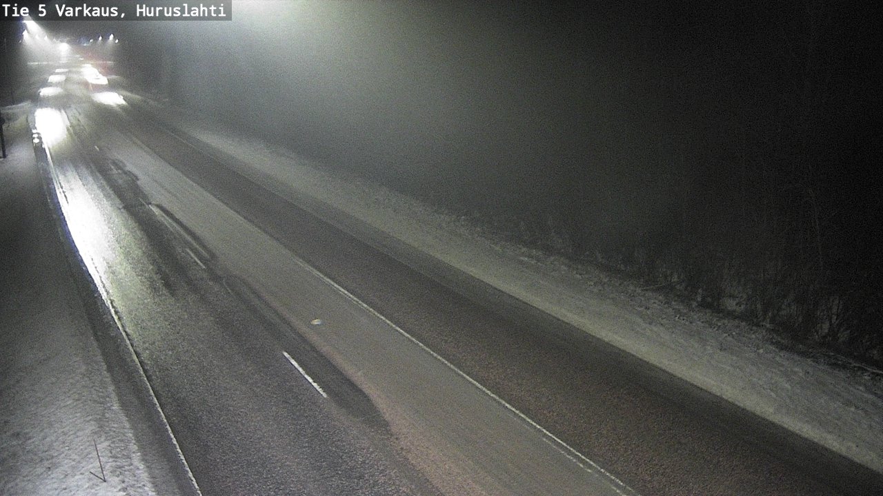 Weather Camera Image Road 5 Varkaus, Huruslahti, Varkaus, Pohjois-Savo
