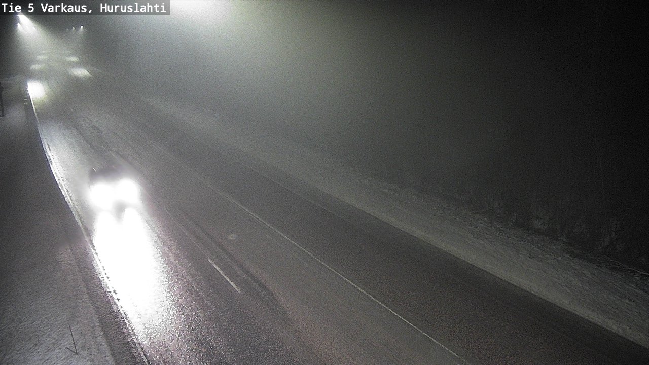 Weather Camera Image Road 5 Varkaus, Huruslahti, Varkaus, Pohjois-Savo